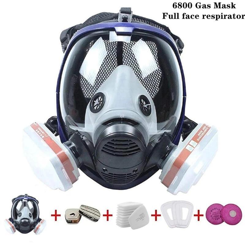 Chemical Gas Mask 6800 Dust Re - đánh giá và giá Dust Mask Construction