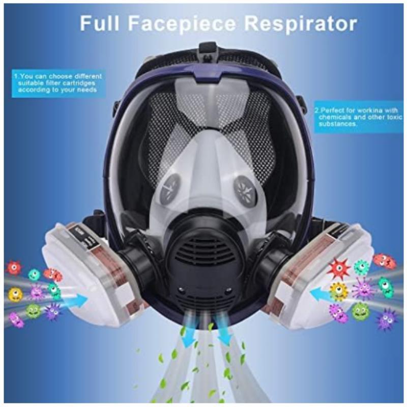 Chemical Gas Mask 6800 Dust Re - đánh giá và giá Dust Mask Construction