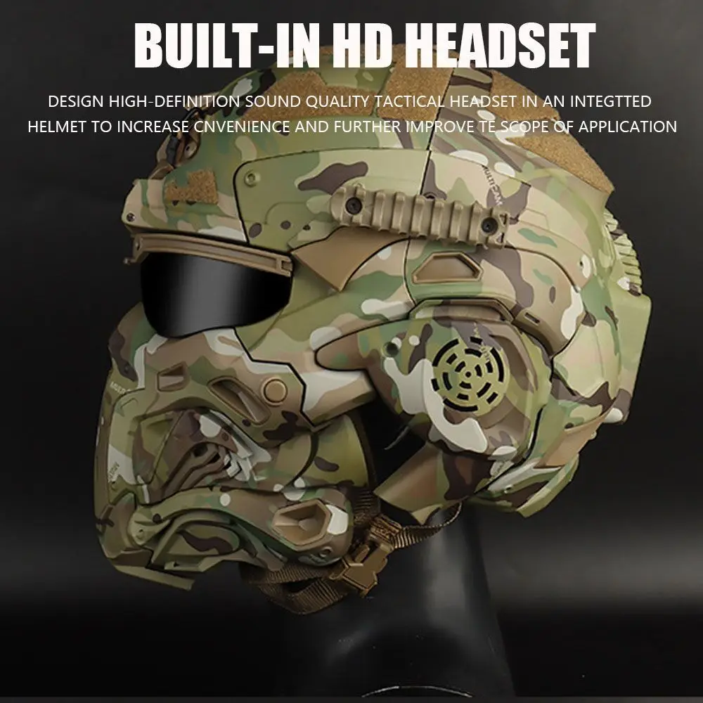 Tactical Assault Helmet Protec - đánh giá và giá Anti Pollution Mask