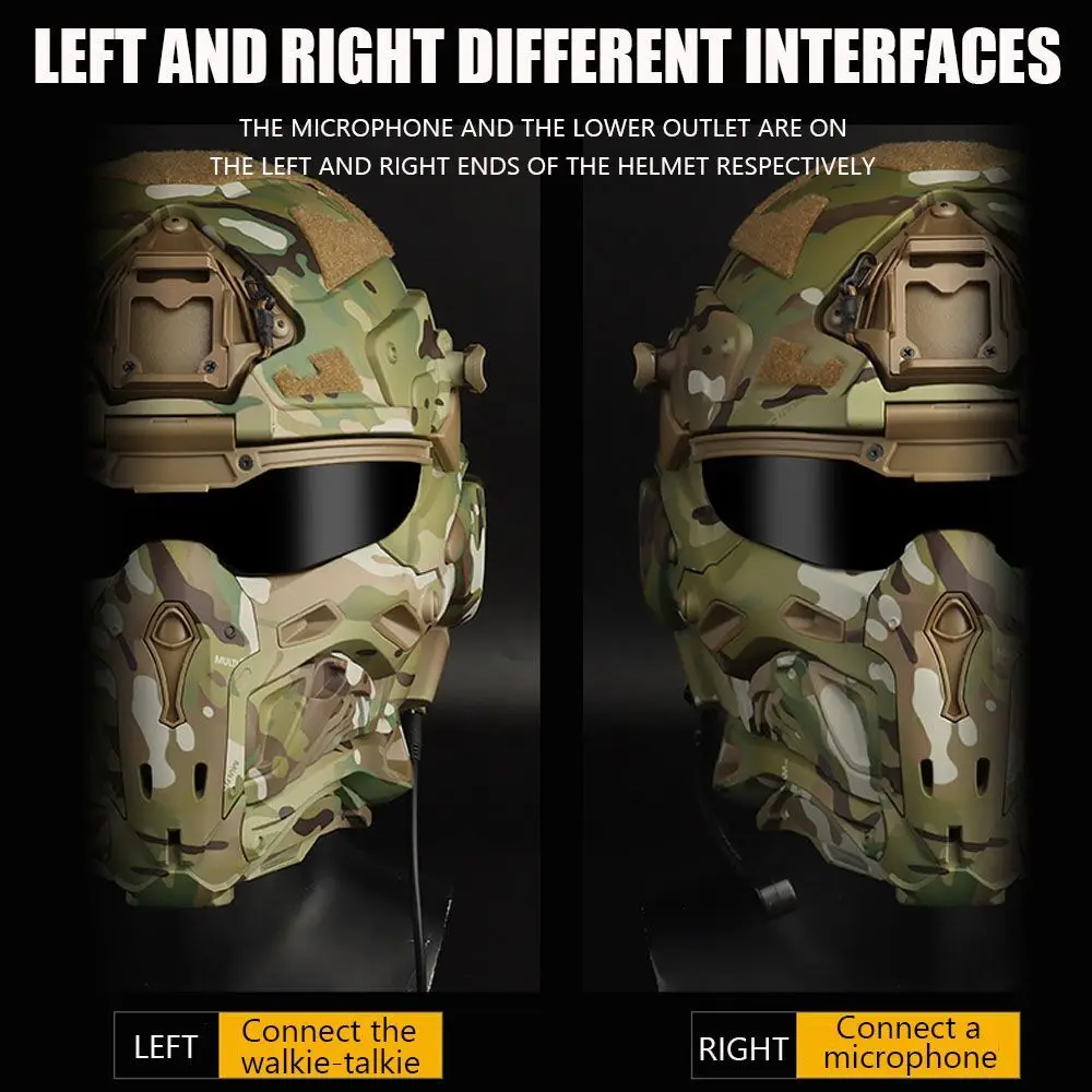 Tactical Assault Helmet Protec - đánh giá và giá Anti Pollution Mask