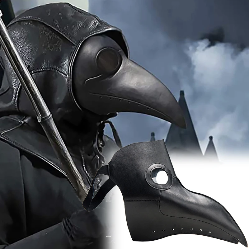 Halloween Black Rubber Plague  - đánh giá và giá Disposable Surgical Mask